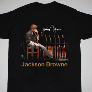Jackson Browne Music Tour T-Shirt, World Tour Concert Unisex Tee 92